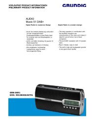 AUDIO Music 51 DAB+ - Grundig