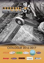 August Tools Catalogue