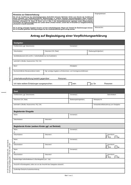 Wie Lange Ist Eine Verpflichtungserklärung Gültig Verpflichtungserklärung Download