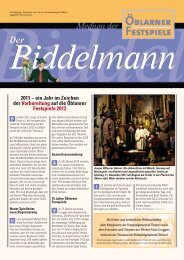 Biddelmann Dezember 2011 - Öblarner Festspiel