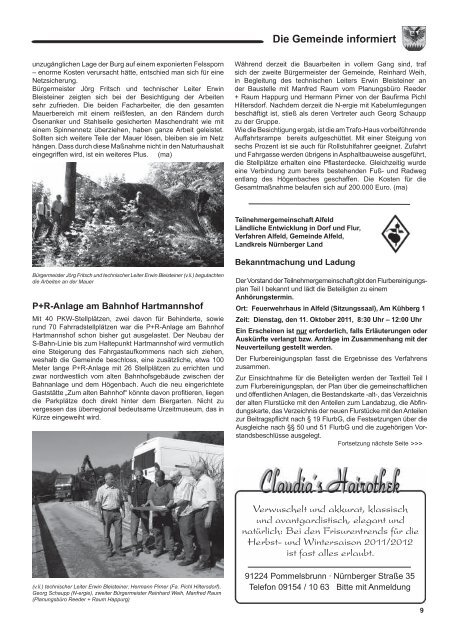 Ausgabe 10/2011 - Gemeinde Pommelsbrunn