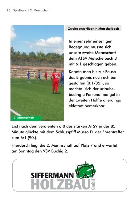 TSV Palmbach Saison 18-19 Heft 2