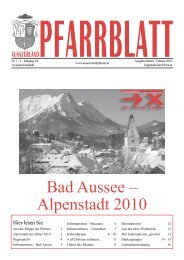 pfarrblatt - Ausseerland Pfarren