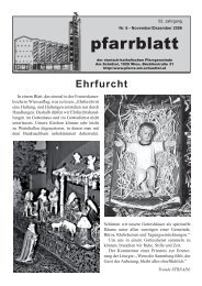 pfarrblatt - Pfarre Am Schüttel