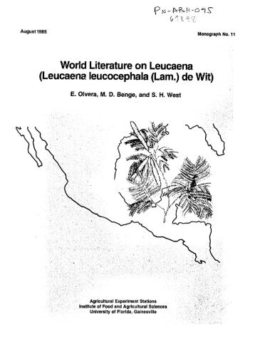 World Literature on Leucaena - (PDF, 101 mb) - USAID