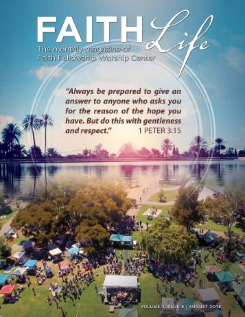 Faith Life Magazine - August 2018