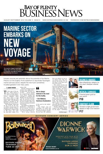Bay of Plenty Business News August/September 2018