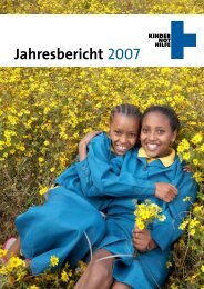Jahresbericht 2007 zum Download - Kindernothilfe