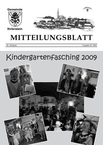 Gemeinde Ihrlerstein MITTEILUNGSBLATT