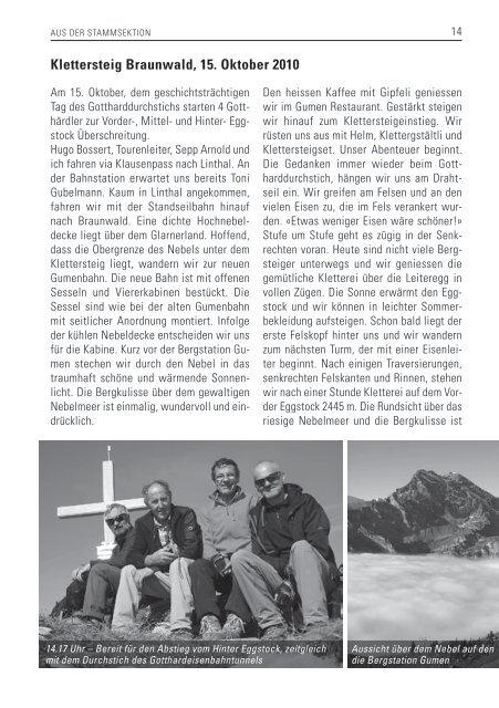 Vortrag «Berge und Kristalle – ein streifzug durch uri - SAC-Gotthard