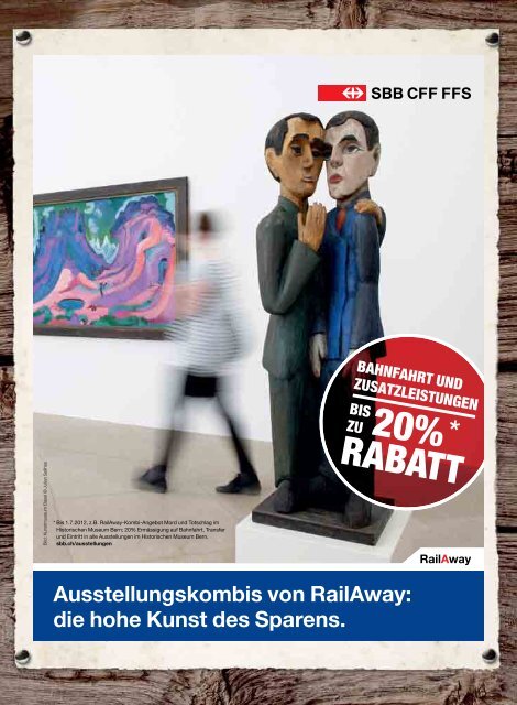 Ausstellungskombis von RailAway - Gemeinde Saas-Grund