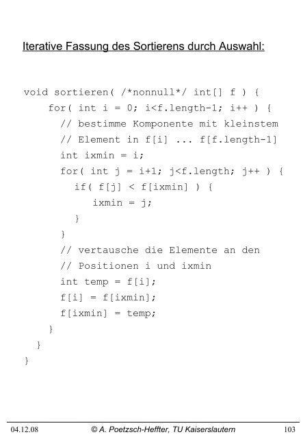 4. Prozedurales Programmieren