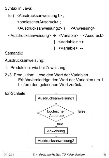 4. Prozedurales Programmieren