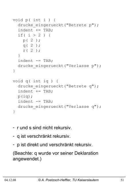 4. Prozedurales Programmieren