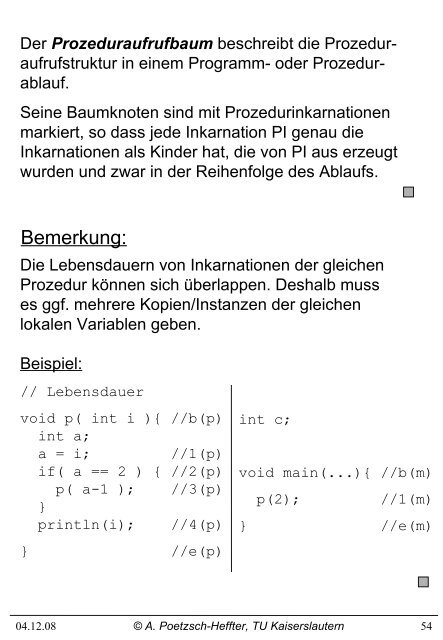 4. Prozedurales Programmieren