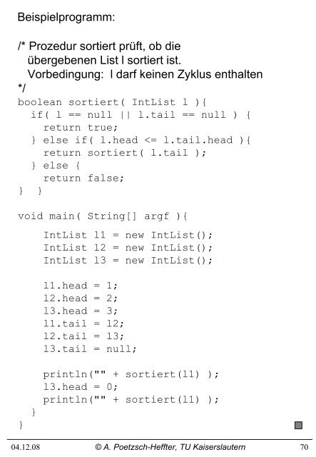 4. Prozedurales Programmieren