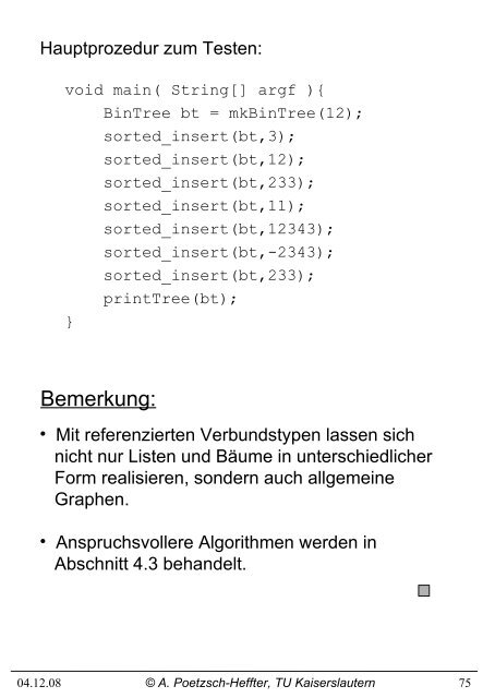 4. Prozedurales Programmieren