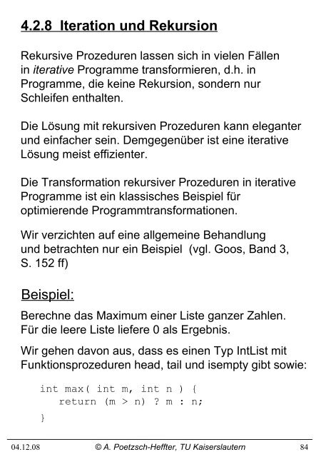 4. Prozedurales Programmieren