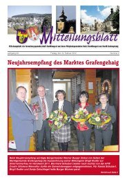 Neujahrsempfang des Marktes Grafengehaig Birgit ... - Marktleugast