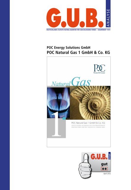 POC Natural Gas 1 GmbH & Co. KG - Proven Oil Canada