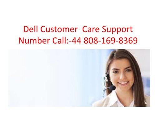 Dell support number