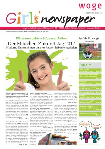 Der Mädchen-Zukunftstag 2012