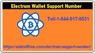 Electrum Wallet Customer Support Number +1-844-617-9531