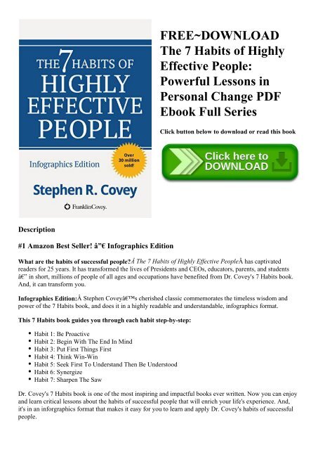 7 habits of highly effective people free download