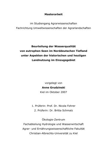 Download als PDF - Abteilung Hydrologie und Wasserwirtschaft ...