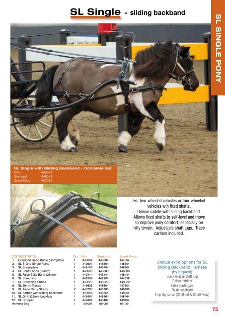 Zilco Carriage Driving Brochure - Vol 7 - July 2018