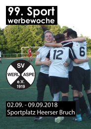 99. Sportwerbewoche 2018