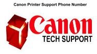 Canon Printer Support Phone Number