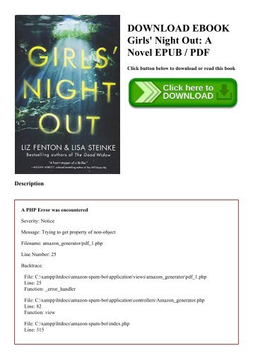 DOWNLOAD EBOOK Girls' Night Out A Novel EPUB  PDF