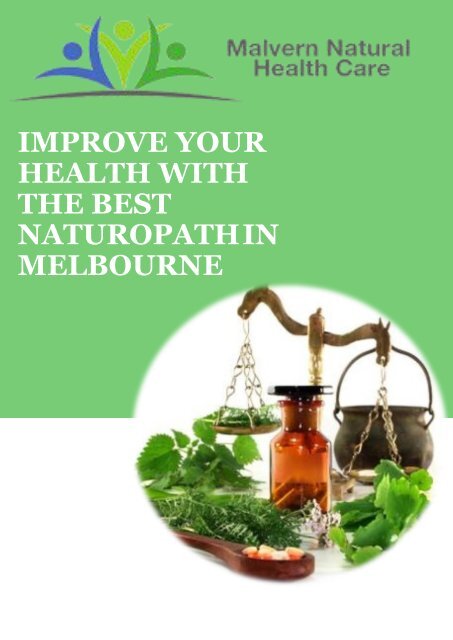 Improve Your Health with the Best Naturopath in Melbourne