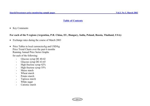 Tapioca Price Chart