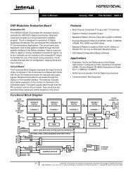 HSP50215EVAL - Intersil