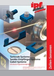 Zeilen-Sensoren - IPF Electronic GmbH