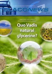 Quo Vadis natural glycerine? - Glaconchemie.de