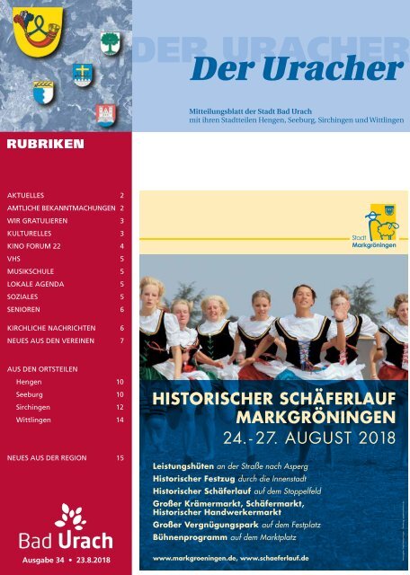 Der Uracher KW 34-2018