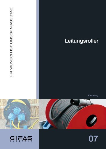 Katalog herunterladen - GIFAS W.J. Gröninger ELECTRIC GmbH