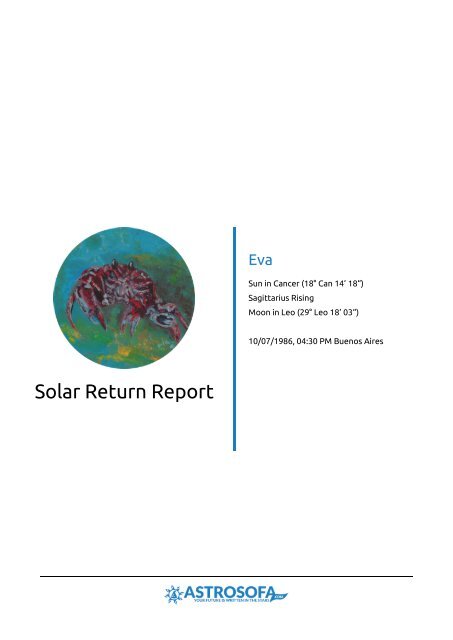 Solar Return Eva