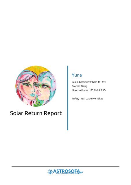 Solar Return Yuna