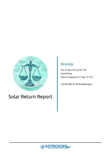 Solar Return Brenda