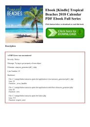 Ebook [Kindle] Tropical Beaches 2018 Calendar PDF Ebook Full Series