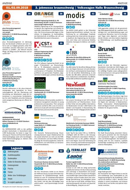 Der Messe-Guide zur 3. jobmesse braunschweig