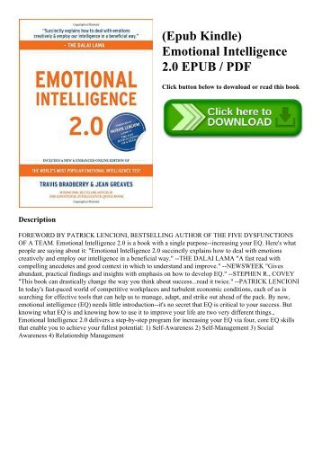 (Epub Kindle) Emotional Intelligence 2.0 EPUB  PDF