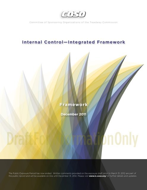 COSO Internal Control-Integrated Framework