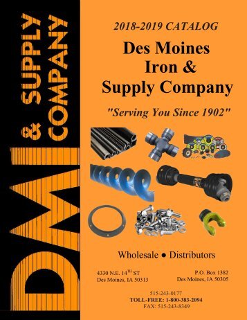 2019 Des Moines Iron Catalog