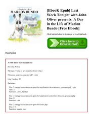 [EbooK Epub] Last Week Tonight with John Oliver presents A Day in the Life of Marlon Bundo [Free Ebook]