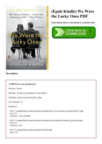 (Epub Kindle) We Were the Lucky Ones PDF